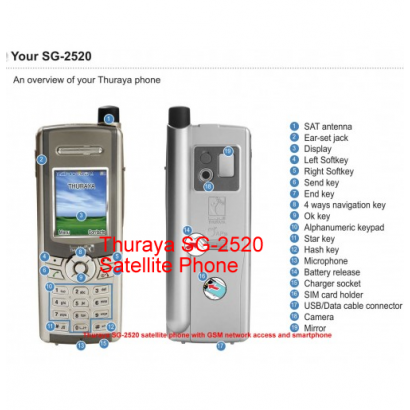 Thuraya SG-2520 Satellite Phone
