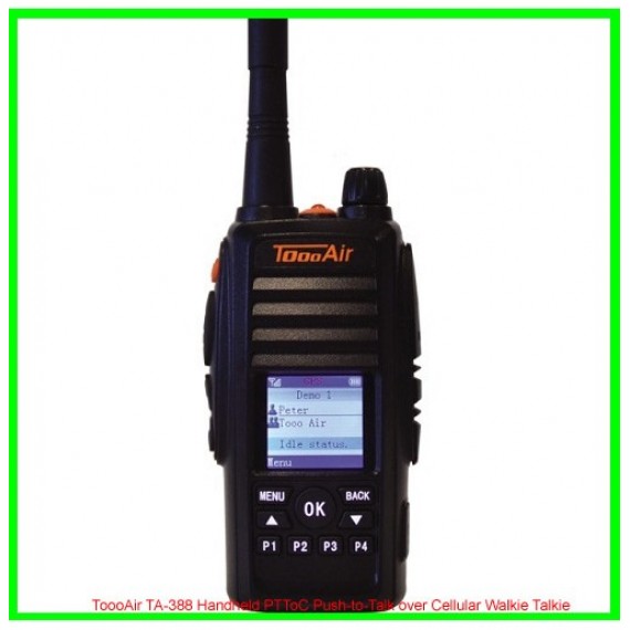 ToooAir TA-388 Handheld PTToC Push-to-Talk over Cellular Walkie Talkie