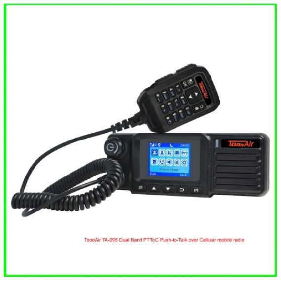 ToooAir TA-995 Dual Band PTToC Push-to-Talk over Cellular mobile radio