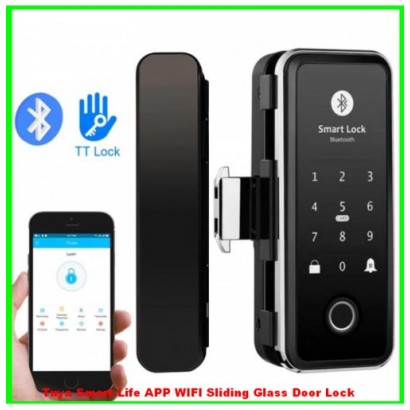 Tuya Smart Life APP WIFI Sliding Glass Door Lock with remote control