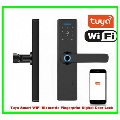 Tuya Smart WIFI Biometric Fingerprint Digital Door Lock