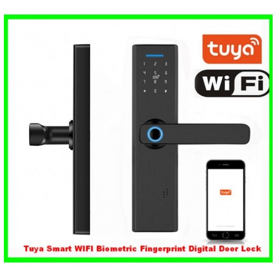 Tuya Smart WIFI Biometric Fingerprint Digital Door Lock