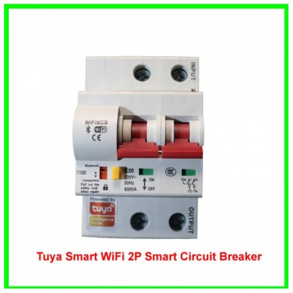 Tuya Smart WiFi 2P Smart Circuit Breaker