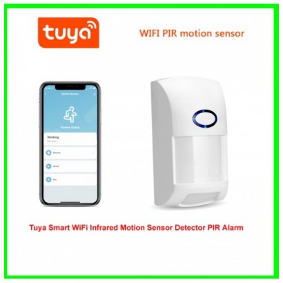 Tuya Smart WiFi Infrared Motion Sensor Detector PIR Alarm