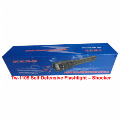 TW-1109 SELF DEFENSIVE FLASHLIGHT – SHOCKER