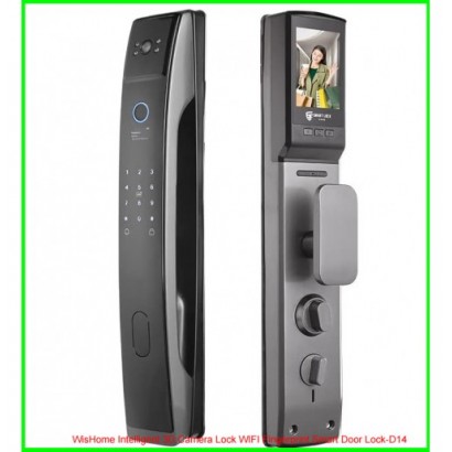 WisHome Intelligent 3D Camera Lock WIFI Fingerprint Smart Door Lock-D14 WisHome Intelligent 3D Camera Lock WIFI Fingerprint Smart Door Lock-D14