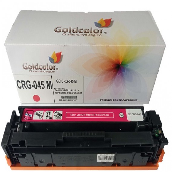 045 Magenta Toner Cartridge For Canon Color Imageclass Mf634cdw,mf632cdw,lbp612cdw Printer
