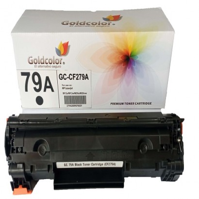Goldcolor 79A Black Laserjet Toner Cartridge-CF279A For HP Replacement