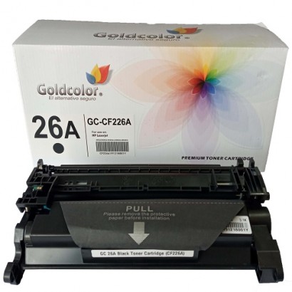 GOLDCOLOR 26A BLACK TONER CARTRIDGE (CF226A) FOR HP REPLACEMENT