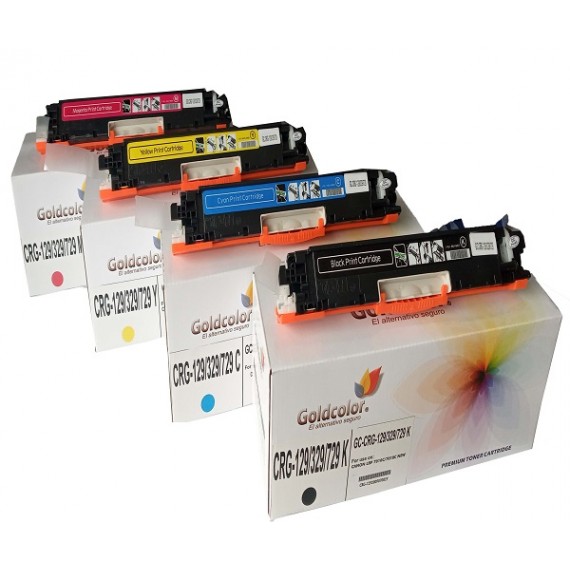 729 Toner Cartridge 4-in-1 For Canon I-sensys Lbp-7010c, I-sensys Lbp-7018c Printer
