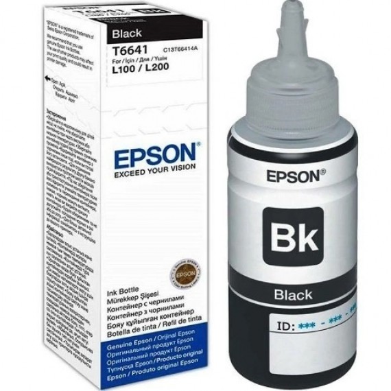 Epson Bottle Ink - T6641 - 70ml - Black