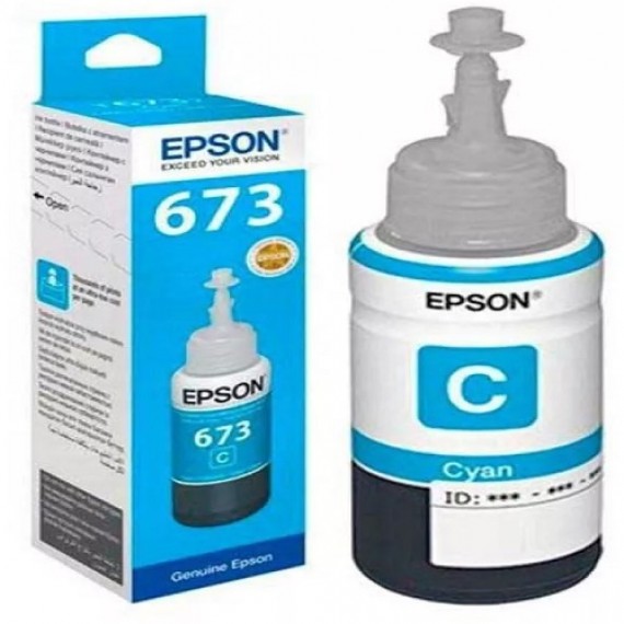 Epson T6732 Cyan Ink Bottle - Ink Cartridges - 70ml